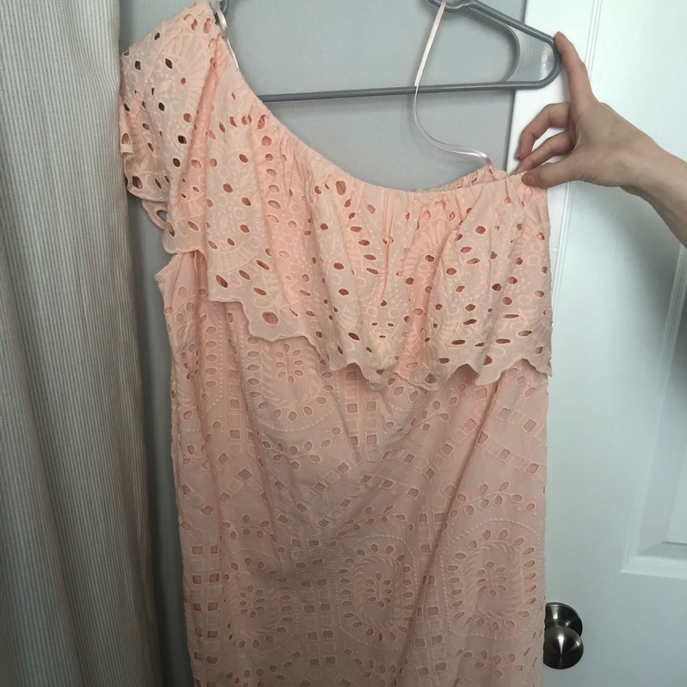 LOFT One Shoulder Dress